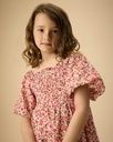 Mädchen Rüschen-Kleid geblümt 4