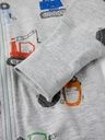 Baby-Pyjama mit Bagger-Motiv 2