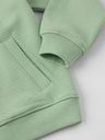 Sweatjacke aus Bio-Baumwolle in Waffelstruktur 3