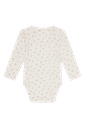Bambus Langarmbody mit Blümchen 2