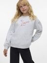 Sweatshirt mit Love Druck 3