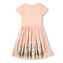 Mädchen-Kleid kurzarm mit Pferd 2