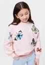 Mädchen-Sweatshirt mit Schmetterling 2