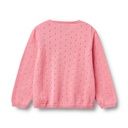 Mädchen Strickjäckchen mit Lochmuster 2