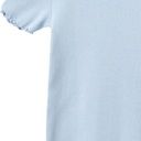 Mädchen T-Shirt gerippt 3