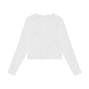 Mädchen Strickjacke mit Lochmuster 2