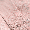 Mädchen Strickjacke mit Lochmuster 3