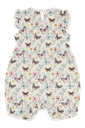 Kurzes Baby-Pyjama aus Bambus Schmetterling 2