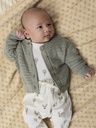 Baby Strickjacke mit Struktur 4