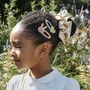 Blüten-Rüschen Scrunchie 3