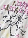 Mädchen T-Shirt Weit mit Rückenprint 3