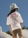 Mädchen T-Shirt Weit mit Rückenprint 4