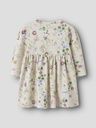Langarmkleid Baby mit Blumendruck 2
