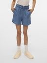 Leichte Denim Shorts mit Gummibund 4