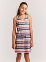 Sportliches gestreiftes Mädchen-Sommerkleid 2