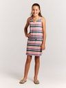 Sportliches gestreiftes Mädchen-Sommerkleid 4