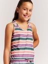 Sportliches gestreiftes Mädchen-Sommerkleid 5