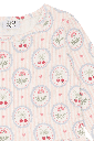Mädchen Langarmkleid mit Kirschen 3