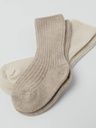 2-er Pack Baby-Socken Bio-Baumwolle 2
