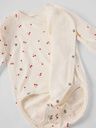 Baby-Wickelbody mit Kirschen-Print 3