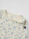 Baby-Langarmbody mit Blumen-Print 2