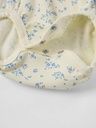 Baby-Langarmbody mit Blumen-Print 3