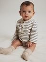 Baby-Langarmbody, gestreifte Ärmel 2