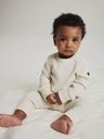 Baby-Langarmbody gerippt, uni 2
