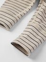 Gerippte Babyhose mit Streifen 2