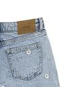 Mädchen Shorts mit Blumenstickerei 2