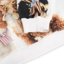 Mädchen-Sweatshirt Hunde und Tiger 5