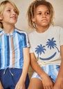 Jungen T-Shirt mit Palmen-Smiley 2