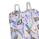 Mädchen Badeanzug mit Lavendelfeld-Motiv 3