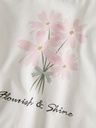 Mädchen Langarmshirt mit Brustdruck 3