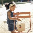 Häkel-Korbhandtasche Kirschen 2