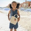 Häkel-Korbhandtasche Kirschen 3