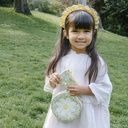 Runde Handtasche Gänseblümchen 2