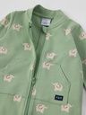 Baby-Fleeceoverall mit Elefanten-Print  2