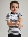 Gestreiftes Kinder T-Shirt aus Bio-Baumwolljersey 2