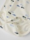 Baby Langarmbody mit Fisch-Print 3