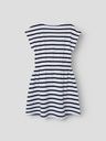 Jerseykleid gestreift mit Bindekordel 2