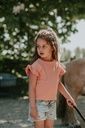 Mädchen-Jeansshorts mit Blumenstickerei 5
