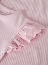 Mädchen Rippe Shirt mit Rüschenärmel 2