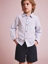 Jungen Hemd fein gestreift 2