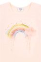 Mädchen T-Shirt mit Regenbogen 3