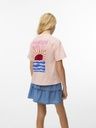 Mädchen T-Shirt mit Rückenprint 4