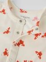 Kurzer Baby-Jumpsuit Krabben-Print 3