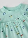 Kurzes Kinder-Pyjama mit Auto-Print 2