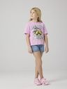 Mädchen T-Shirt mit Brustdruck 4