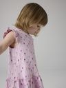 Mädchen Kurzarm Kleid AOP Tulpen 5